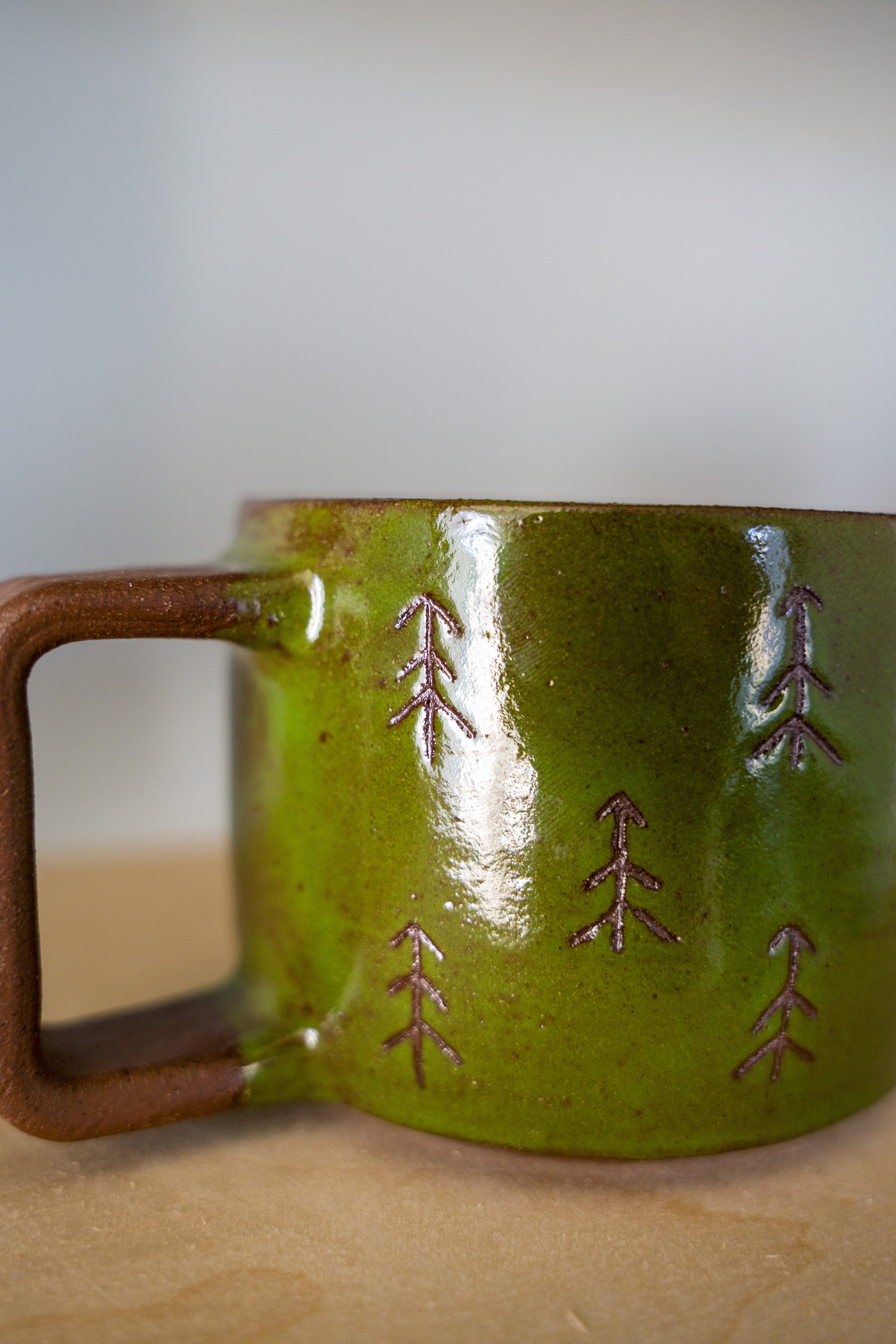 Pine tree mug