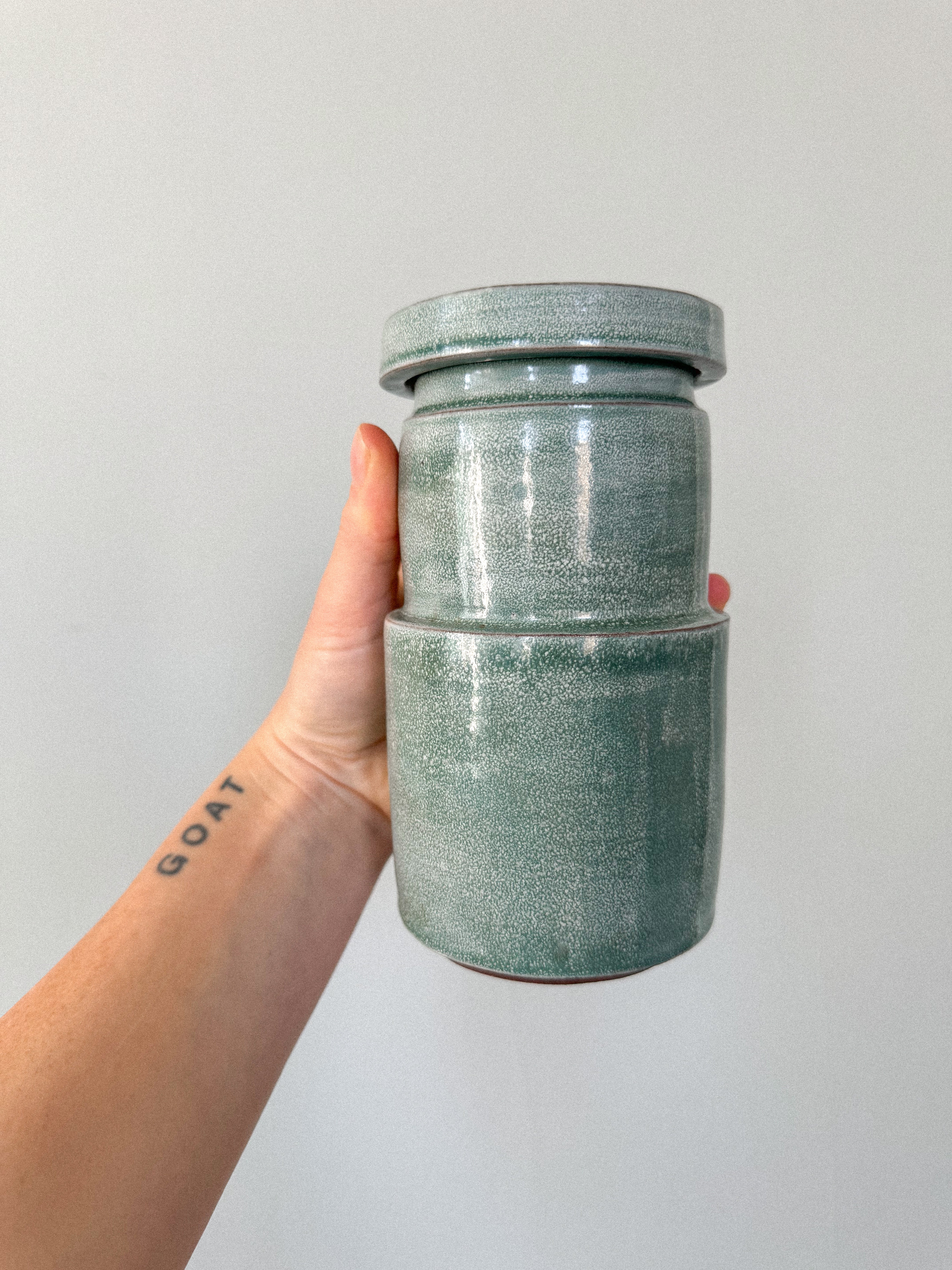 Blue Lidded Vessel | Seconds Sale