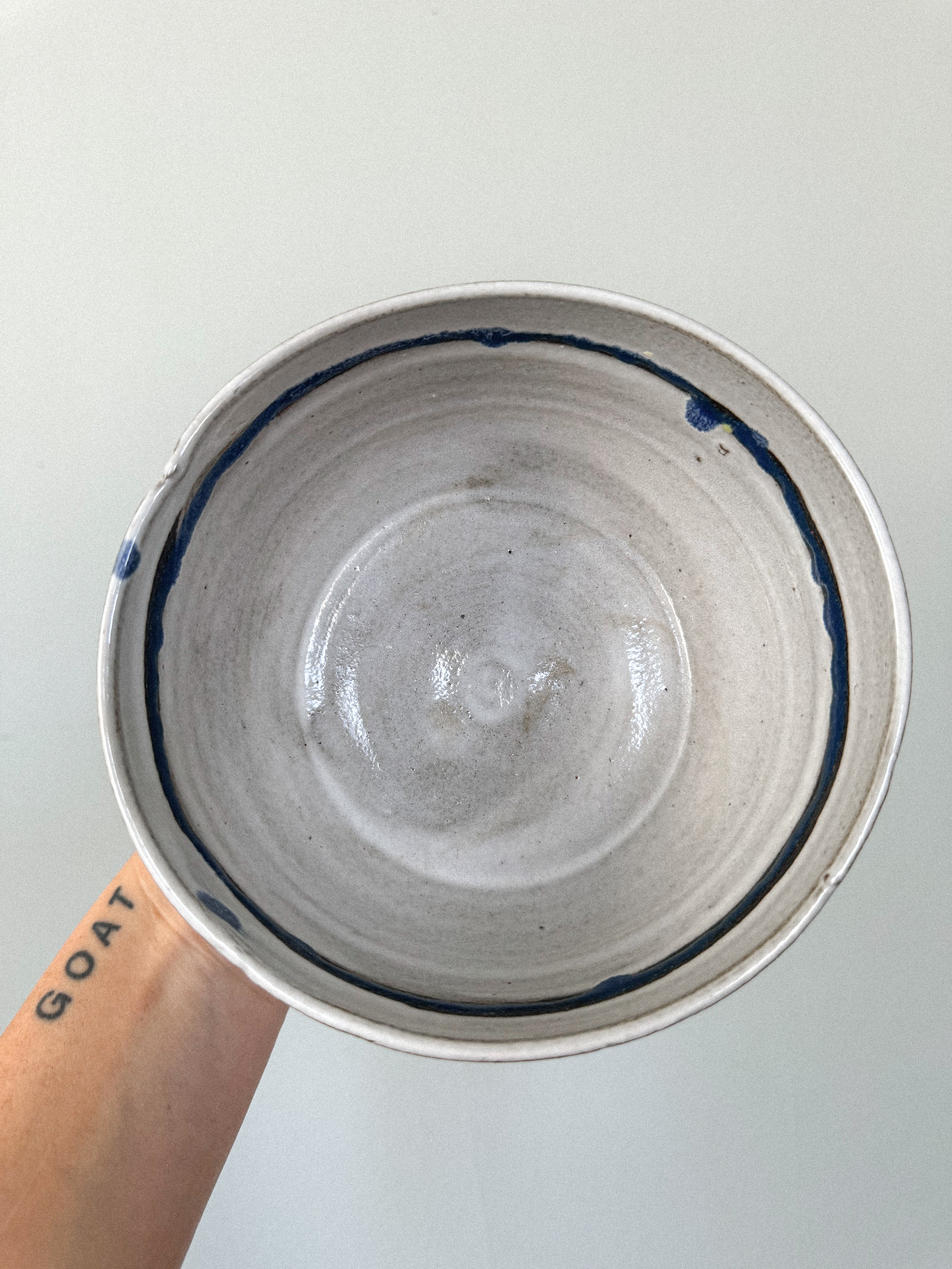 Blue Stripe Everyday Bowl | Seconds Sale