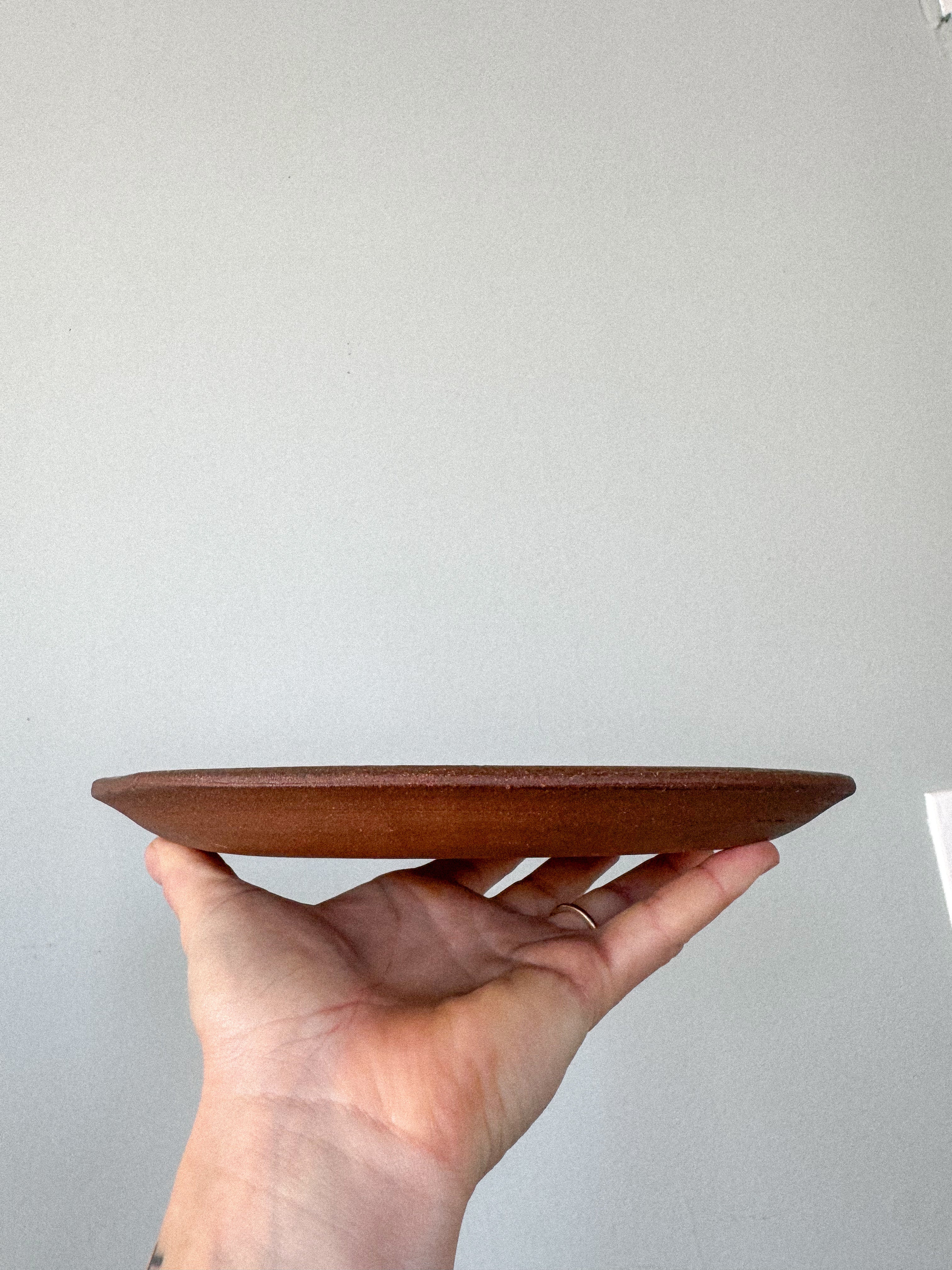 Brown Salad Plate | Seconds Sale