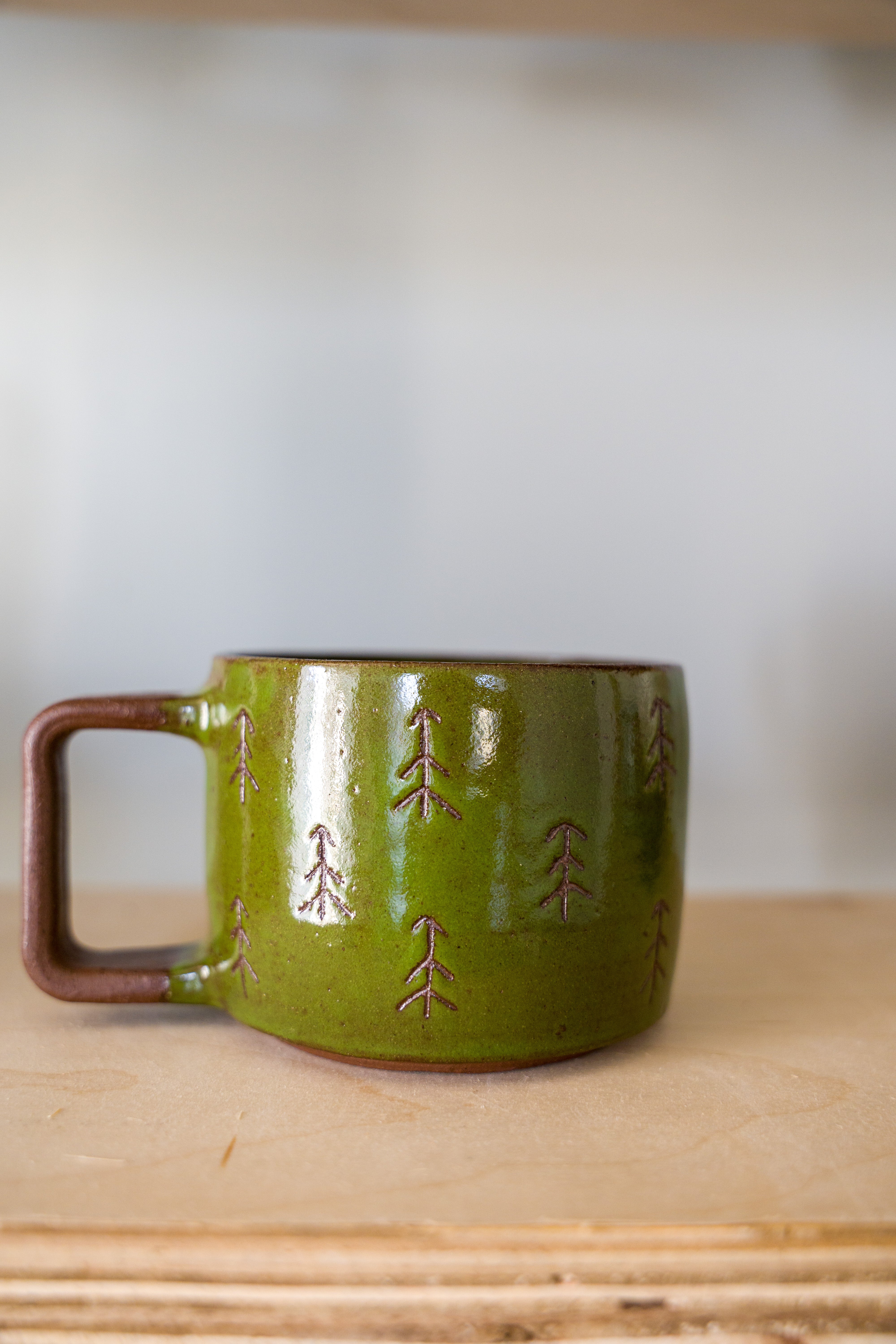 Pine tree mug