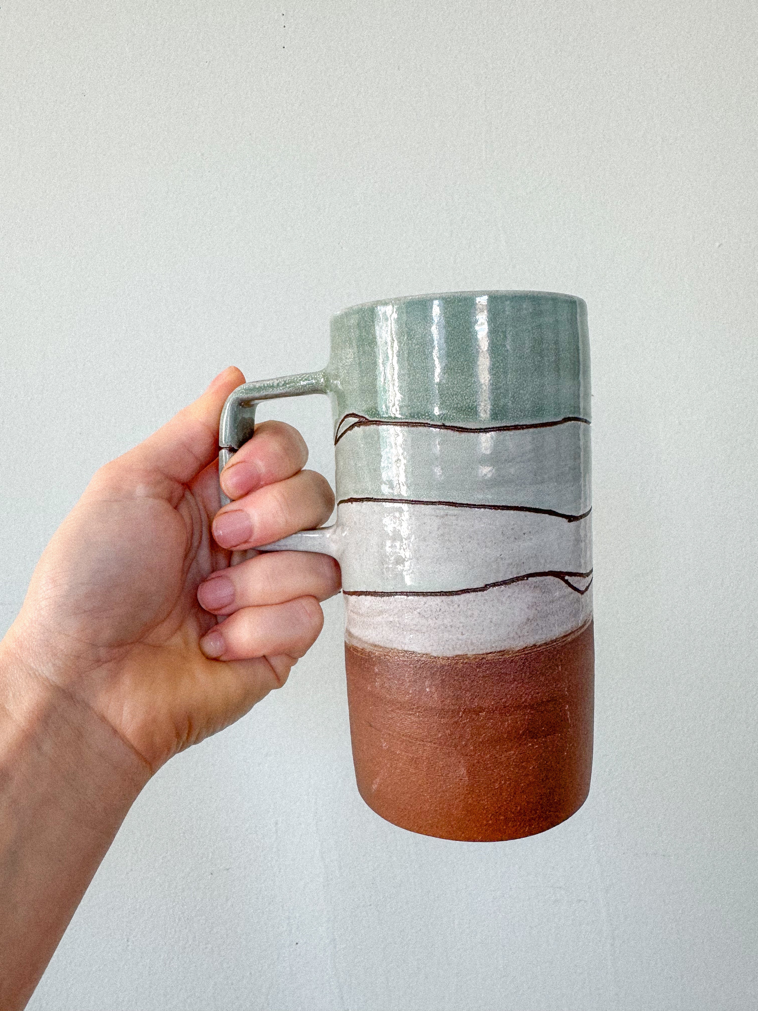 Bluescale Oversized Mug | Seconds Sale