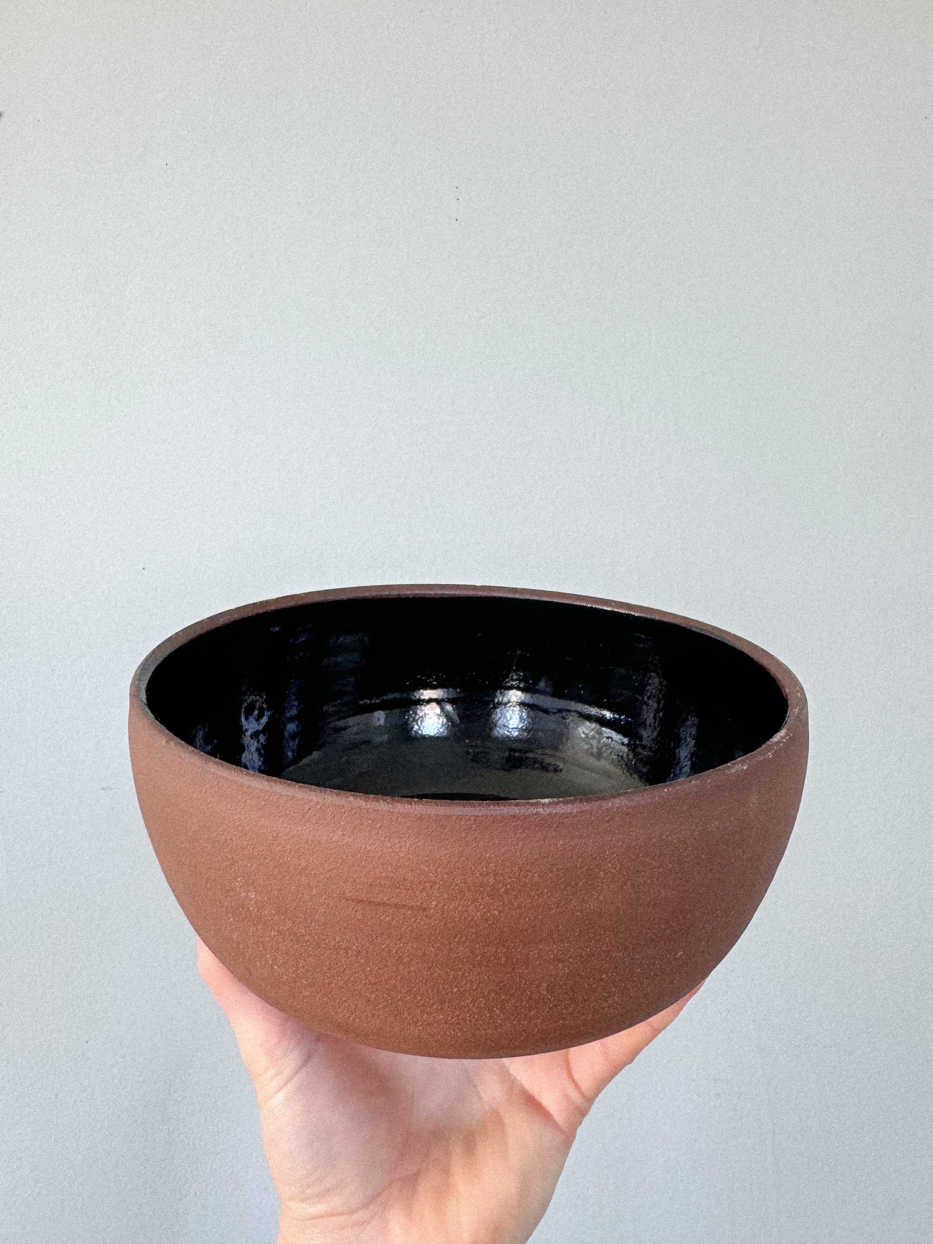 Black Oversized Everyday Bowl | Seconds Sale