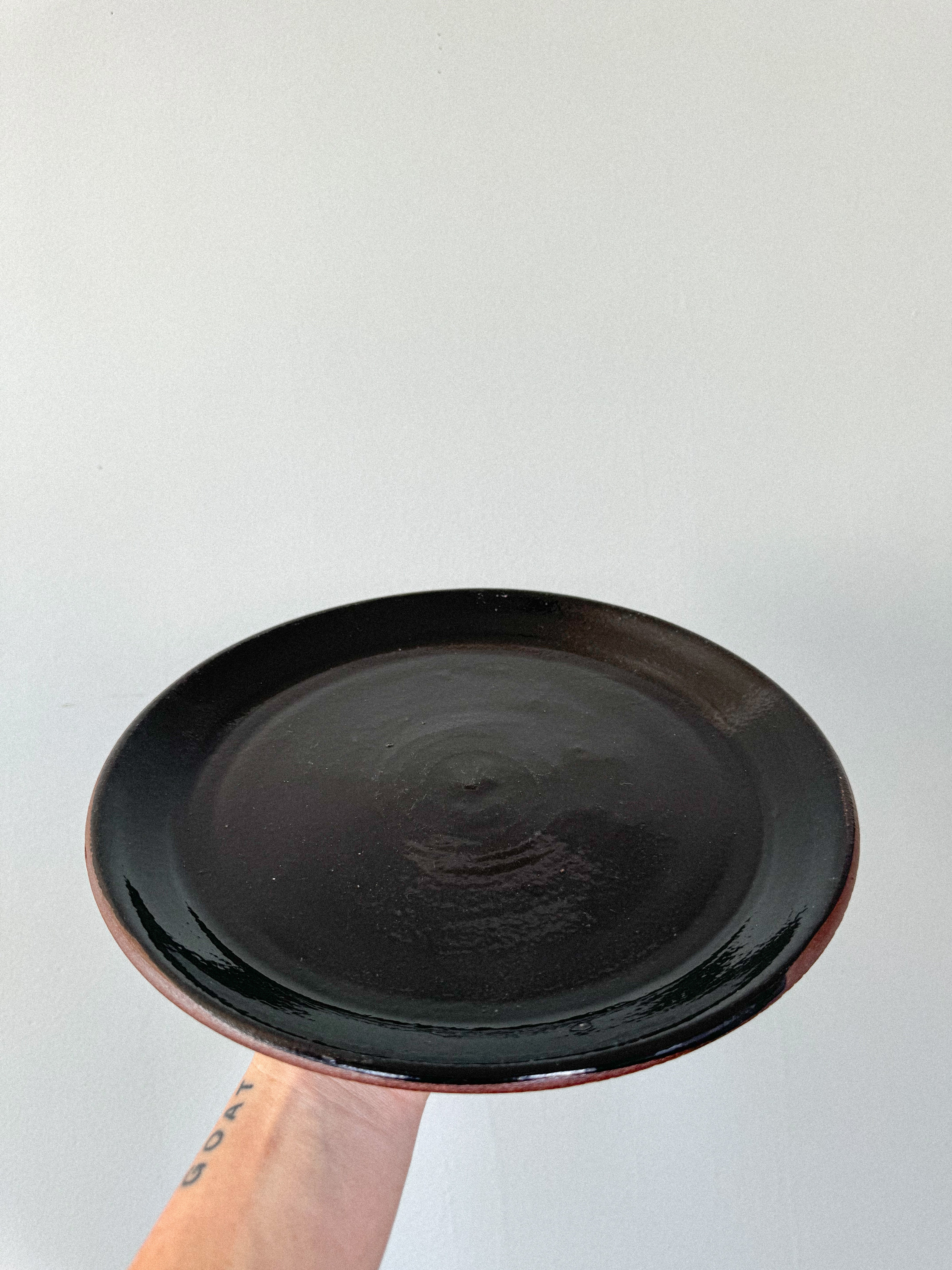 Black Dinner Plate | Seconds Sale